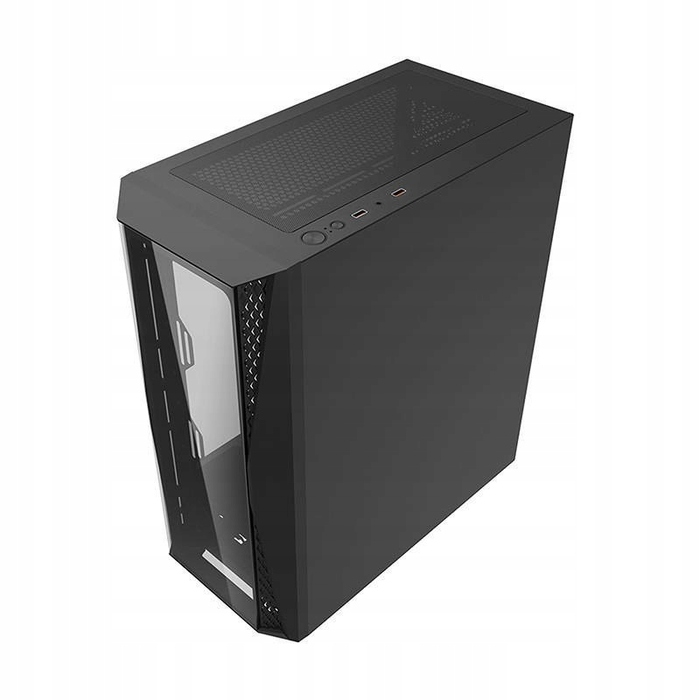 Корпус для комп'ютера Darkflash DK352 Plus Midi Tower ATX, чорний, з вікном