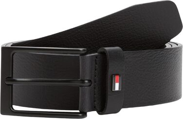 Чоловічий шкіряний ремінь Tommy Hilfiger Layton 3.5 AM0AM13016, чорний, 85 см