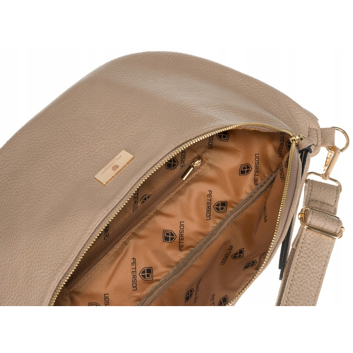 Сумка-бананка Peterson PTN NER-ALE-1 BEIGE, бежева