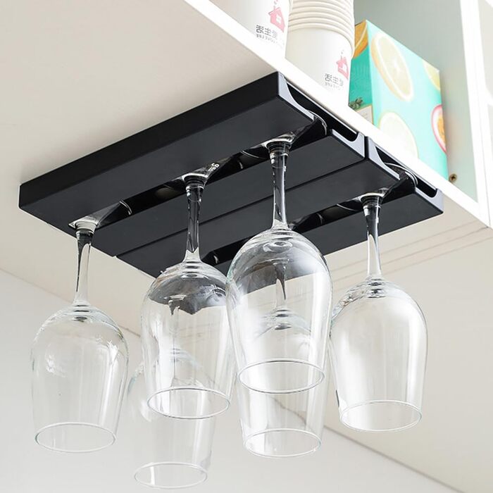 Підвісні тримачі для келихів Miaomiao Weinglashalter (2 шт.), без свердління