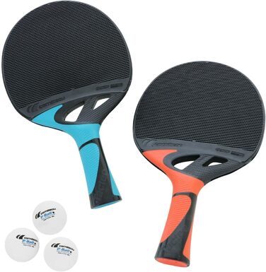 Набір тенісних шашок Cornilleau Tacteo Pack Duo 2023 для гри на вулиці, міцні