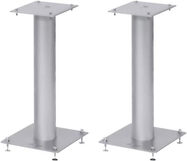 Підставка для колонок Norstone Stylum, металева, до 50 кг, пара (білий матовий)