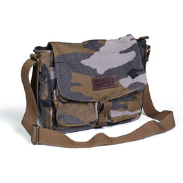 Сумка на плече Gootium з тенту – Месенджер Canvas Vintage для жінок та чоловіків (Camo)