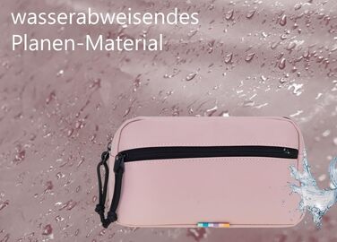 Сумка на пояс, бананка Wimmerl Elephant 12827 Dusty Pink (з брелоком) - водонепроникна, унісекс