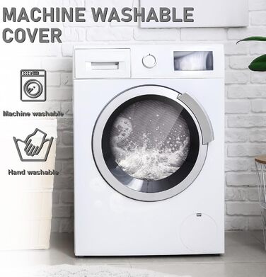 OKYUK Лежанка для собак, зручна лежанка-кошик, диванчик для собак, чохол для дивана, ручне прання, нековзний, підходить для собак з довгою шерстю (темно-сірий, L 75 x W 75 x H 13 см) (75 x 75 x 10 см, шнур світло-сірий)