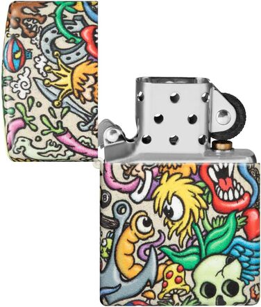Бензинова запальничка Zippo Crazy Collage 540 Color, кольорова колекційна