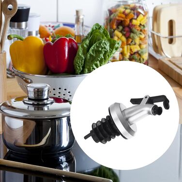 Виливники для пляшок THETAG, 10 шт. - виливання вина, олії, спецій, сиропів (без протікання)