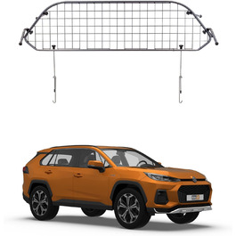 Сітка для собак Travall Toyota RAV4 (2018-): захист багажника, сітка-перегородка для собак, міцна сталева конструкція