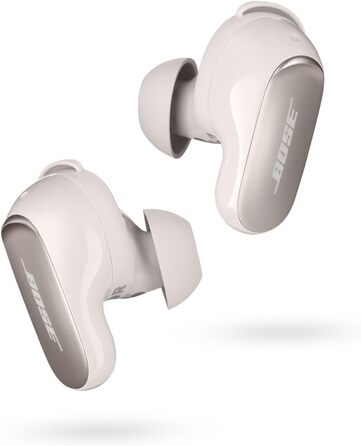 Bose QuietComfort Ultra: Бездротові навушники з шумозаглушенням, Bluetooth, Spatial Audio, чорного кольору (White Smoke)