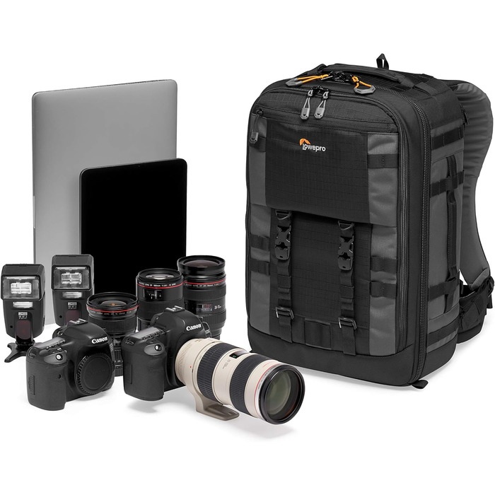 Lowepro Pro Trekker BP 350 AW II: Рюкзак для фотообладнання з відділенням для ноутбука, чорно-сірий, LP37268-GRL
