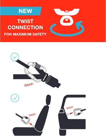 Ремінь безпеки для автомобіля V2 L (Маленький)