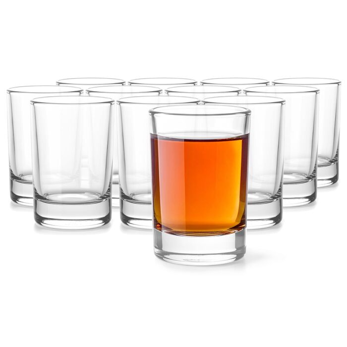 Набір келихів для шнапсу Glasmark KROSNO 1992, 12 шт, 60 мл, прозорі, для посудомийної машини
