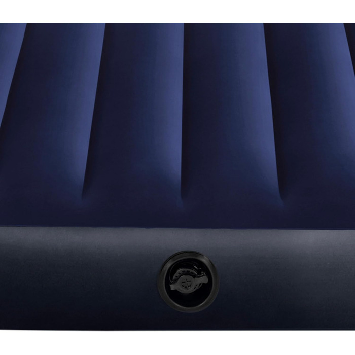 Надувний матрац Intex Classic Downy Blue Dura-Beam Twin, блакитний, 191 x 99 x 25 см