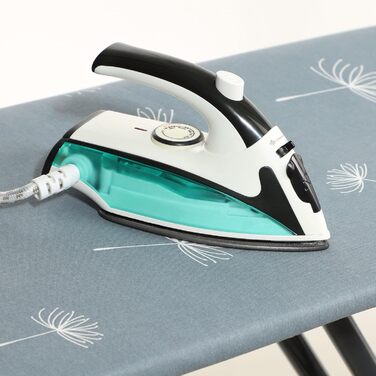 КADAX Накривка для гладильної дошки з шнурком, практична накривка, заміна для праски з парою, регульована (Pusteblumen M)