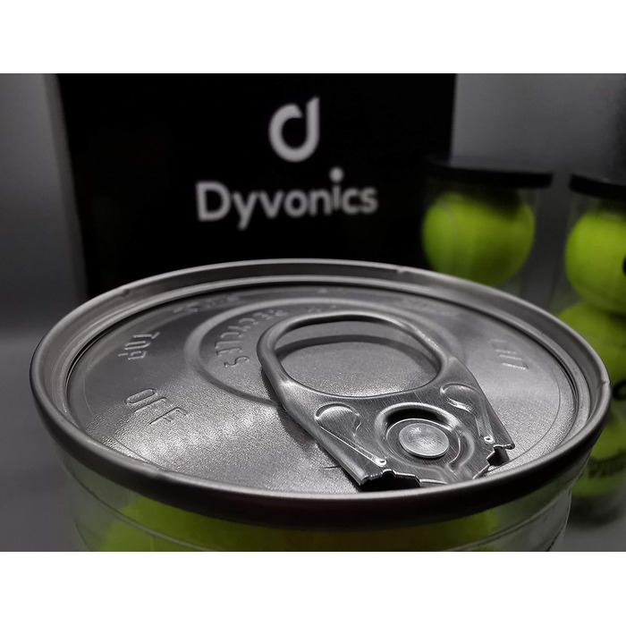 М'ячі для падел-тенісу Dyvonics (3 шт., жовті)