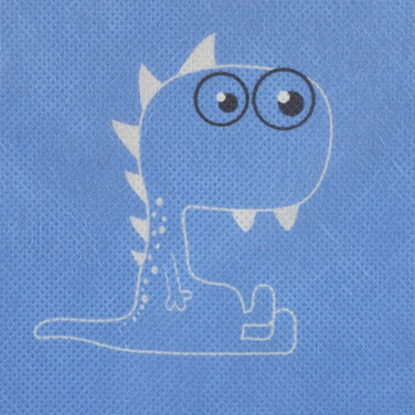 Relaxdays Kids' Shelf Dino with Boxes