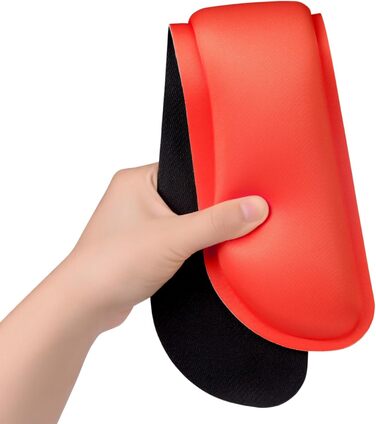 Підставка для зап'ястя Dapesuom з Memory Foam - комфортна підтримка для клавіатури та миші, зменшує біль, для офісу (червона)