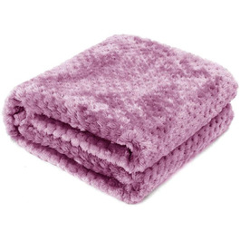 М'яка ковдра для собак 100x120 см, тепла та м'яка ковдра для домашніх тварин, котів та собак (колір: червона квасоля)