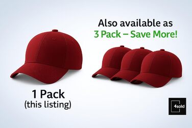 Кепка бейсболка 4sold, бавовна, унісекс, регульована, для чоловіків та жінок, легка та дихаюча, для спорту, відпочинку, на відкритому повітрі, колір маррун
