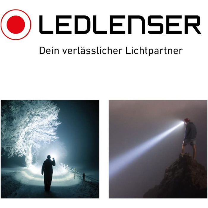 Ліхтарик Ledlenser P7R LED, акумуляторний, фокусування, 1000 люмен, 210 м, 40 годин, чорний