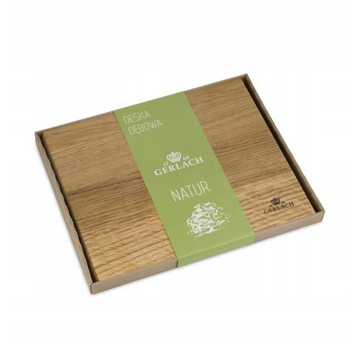 Набір ножів Gerlach Deco Black (5 предметів) у дерев'яному блоці з дощекою та точилом