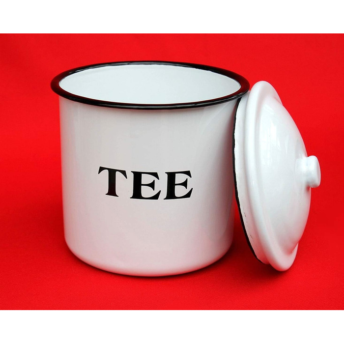 Ambiente Haus 51206 Tea/Coffee/Sugar Box 12 cm Enamelled