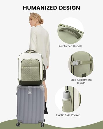 LOVEVOOK Рюкзак для жінок, великий, ручна поклажа, 17.3