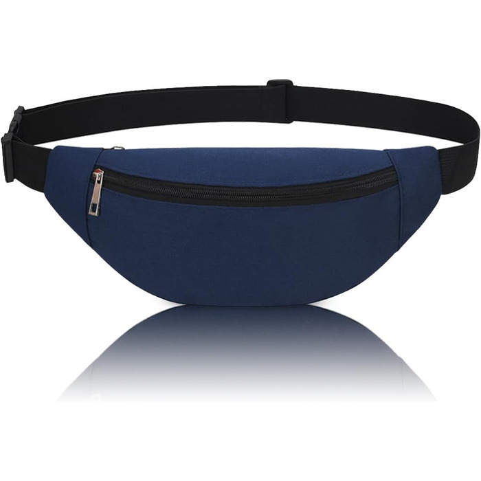 Поясна сумка на пояс для чоловіків та жінок, спортивна, на стегнах, для подорожей, прогулянок з собакою, Outdoor (Блакитна)