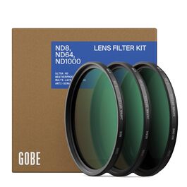 Фільтр ND Gobe 49mm (ND8, ND64, ND1000) - Комплект