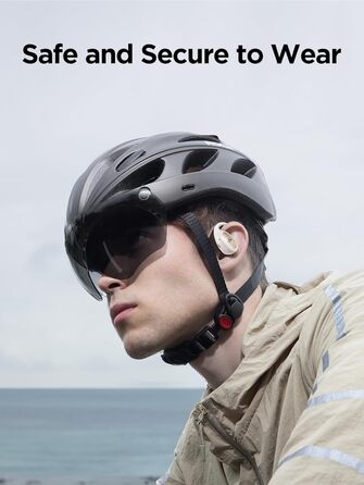 Навушники 1MORE S31 Open Ear Bluetooth 5.3: бездротові, спортивні, з ENC мікрофоном, 38 годин роботи, IPX5, потужний бас (білі)