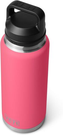 YETI Rambler 36 oz Chug Cap Bottle - Vacuum Insulated Stainless Steel - Tropical Pink