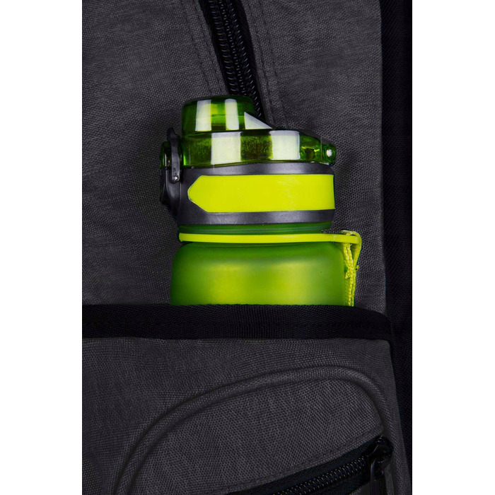 Шкільний багатокомпартментний рюкзак CoolPack, чорний, 30 л