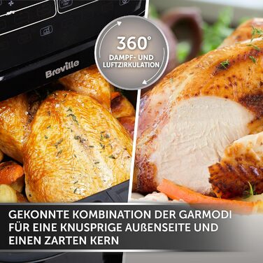 Аерофритюрниця Breville Halo Flexi 7 л з пароваркою (SteamFry)