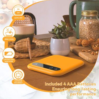 Цифрова кухонна вага GRAM PRES Digitale 11lb/0.01oz - для приготування, випічки та контролю ваги