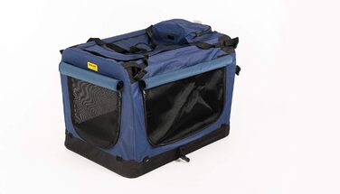 Кія для собак COOL PET, возик для собак, переноска для собак, клітка для собак, бокс для собак, 122x79x99 см (блакитний)
