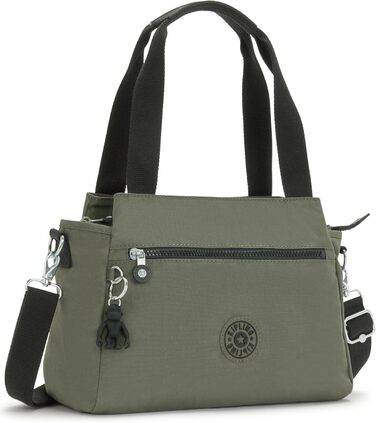 Сумка Kipling Elysia через плече, зелений мох, середній розмір