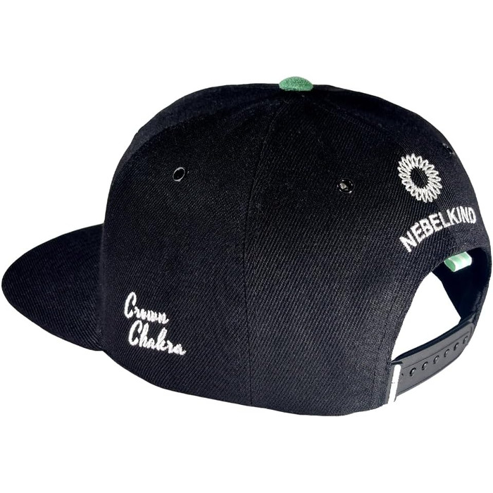 Кепка Nebelkind Snapback з регулюванням розміру, унісекс, стиль Streetwear, бейсболка, прямий козирок, м'ятний колір