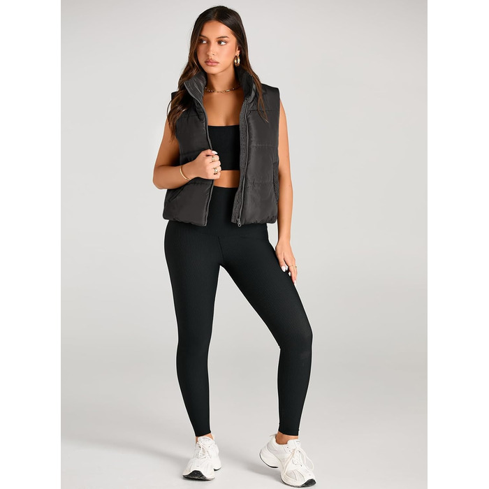 Жіночий пуховик AUTOMET з капюшоном, чорний (S, темно-сірий)