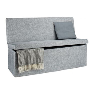Складаний пуф Relaxdays зі спинкою XL