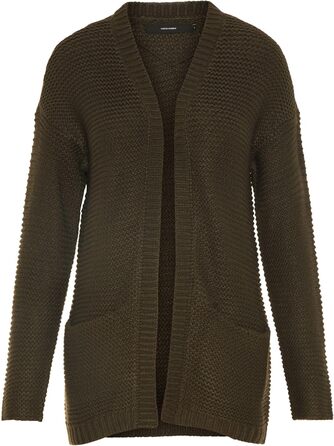 Жіноча в'язана кофта Vero Moda VMNO, світло-сірий меланж