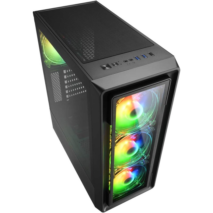 Sharkoon TK4 RGB - корпус для ПК з підсвічуванням RGB