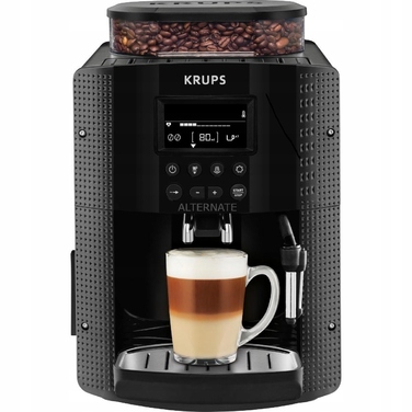 Автоматична кавомашина Krups EA8150, 1450 Вт, чорна