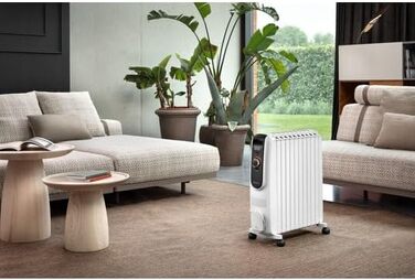 Масляний радіатор De'Longhi Dragon 4 TRD4 0615, 2500 Вт, 230 В, 50 Гц