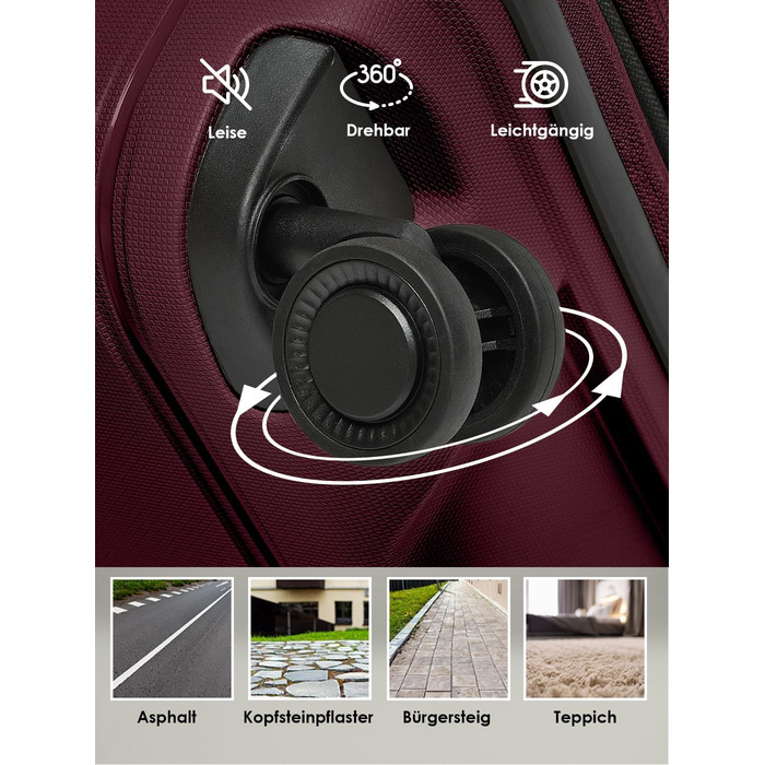 Набір валіз REDOLZ Essentials 11 (3 шт.) темно-синій 56 см + Koffer S (55 см, розширюваний)