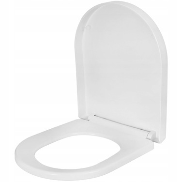Кришка-сидіння для унітаза Aqui square, білий duroplast