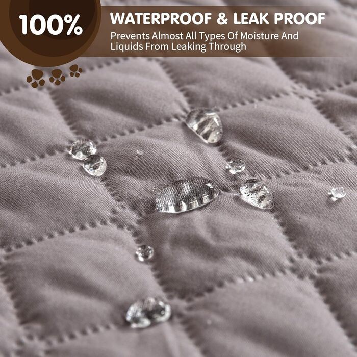 Водонепроникний килимок для собак PETCUTE 75x180 см (170x210 см), рожевий, захист дивану, антиковзаюча підстилка для собак