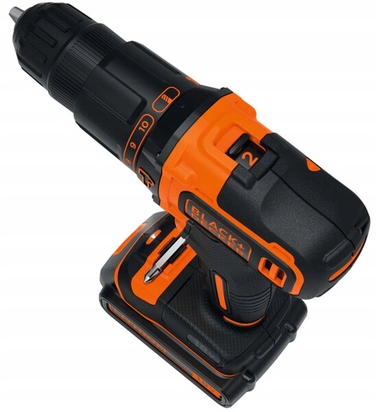 Акумуляторний шуруповерт Black+Decker 18 V BDCHD18N