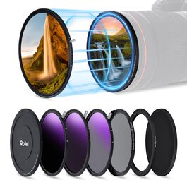 Фільтр ND Rollei F:X Pro Magnet 77мм (CPL, ND8, ND64, ND1000) для довгої експозиції