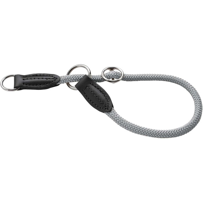 HUNTER Dressurhalsung FREESTYLE EIBY сірого кольору, розмір S: м'яка та регульована шлейка для тренувань та прогулянок