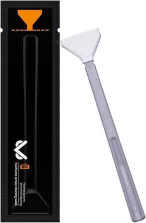 Набір для чищення сенсора камери VSGO (12 шт.) з розчином 10 мл, сухими серветками для CCD/CMOS та очисником сенсора (24 мм без очисника)